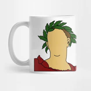 Julius Caesar Illustration Mug